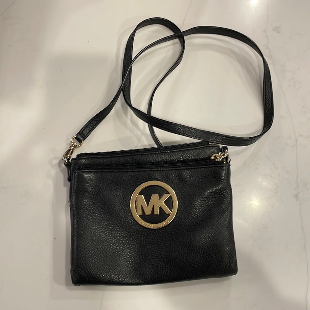 Michael Kors Leather Crossbody Bag